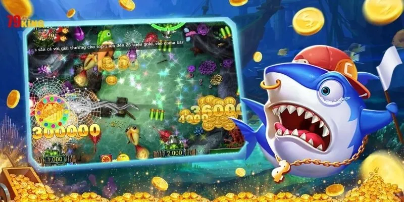 Môi trường đại dương đa dạng trong game Bắn cá 3D 79King